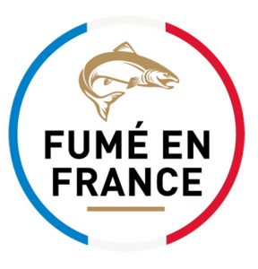 Fumé en France, un logo commun au saumon et à la truite !